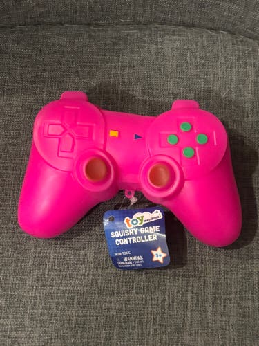Squishy Game Controller Squeezy Fidget Toy Pink New with Tags