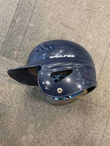 Used Rawlings REMIX Batting Helmet No Mask Navy Blue SM 11614-S000244684