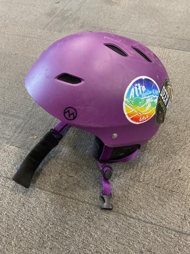 Used OUTDOOR MASTER HELMET Snowsport Helmet Adult Purple MD 11614-S000244673