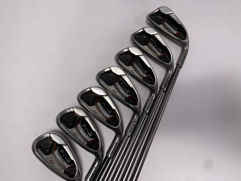 Ping G20 Iron Set 6-PW+GW+SW Orange Dot TFC 169 I Regular Mens RH