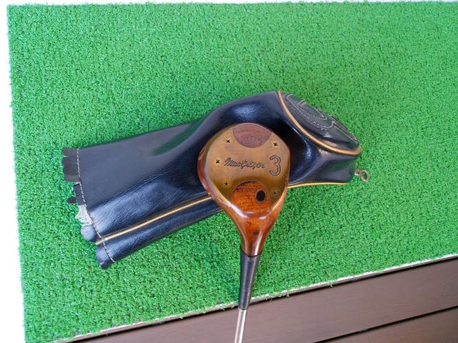 1960 MacGregor Toney Penna MT1W Persimmon 3-Wood - All Original