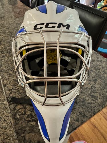 Junior CCM Axis F5 Goalie Mask (Used)