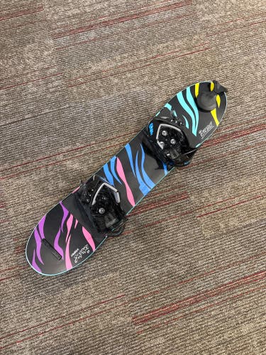 Kid's Burton Chopper Safari 90 cm Snowboard With Burton Grom Bindings (Used)
