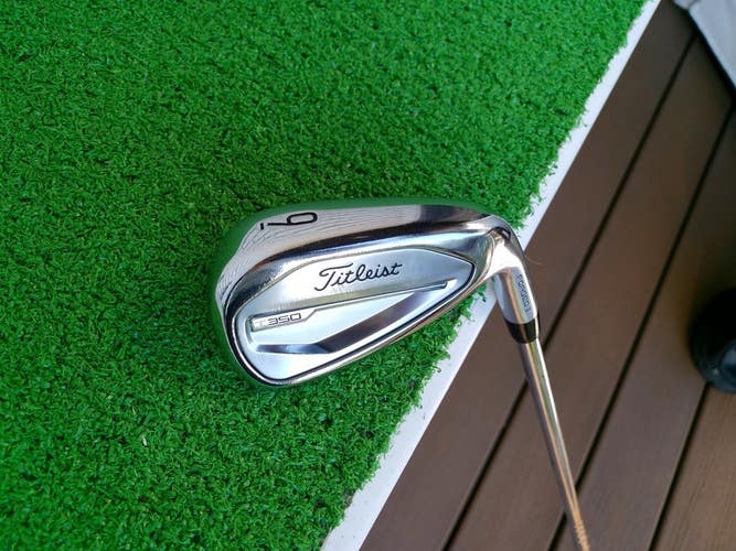Titleist 2023 T350 Forged 9-Iron w/ True Temper AMT R300 Regular Flex Shaft