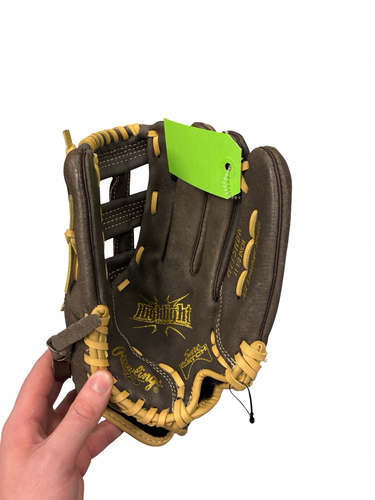 Used Rawlings HIGHLIGHT BB/SB Glove RH Throw Brown 11 1/2" 11682-S000140102