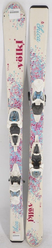 Volkl Chica Junior Skis with Bindings - 130 cm Used | SidelineSwap