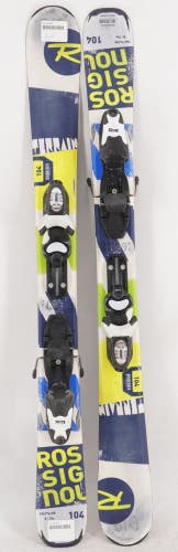 Rossignol Terrain Kids Skis with Bindings - 104 cm Used