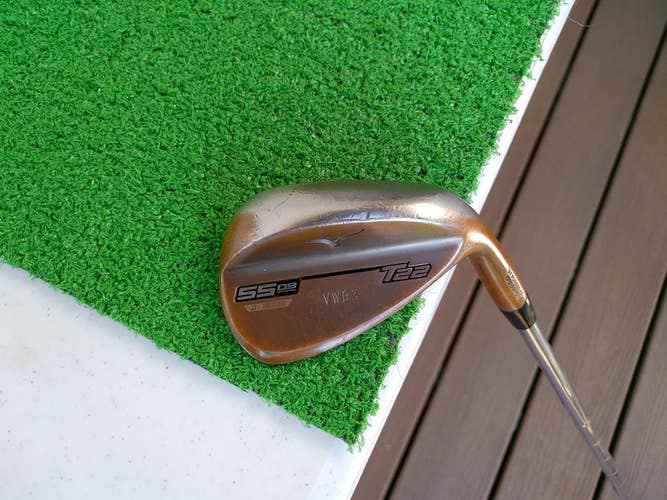 Mizuno T22 Denim Copper 55* Sand Wedge w/ True Temper DG Wedge Flex Shaft