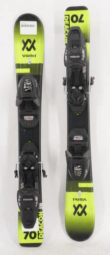 Volkl Deacon Jr. Kids Skis with Bindings - 70 cm Used
