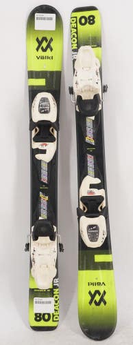 Volkl Deacon Jr. Kids Skis with Bindings - 80 cm Used
