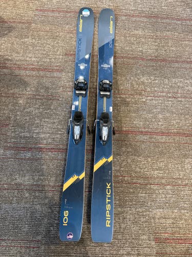 Elan Ripstick 106 172 cm Skis With Marker Griffon 13 Bindings (Used)