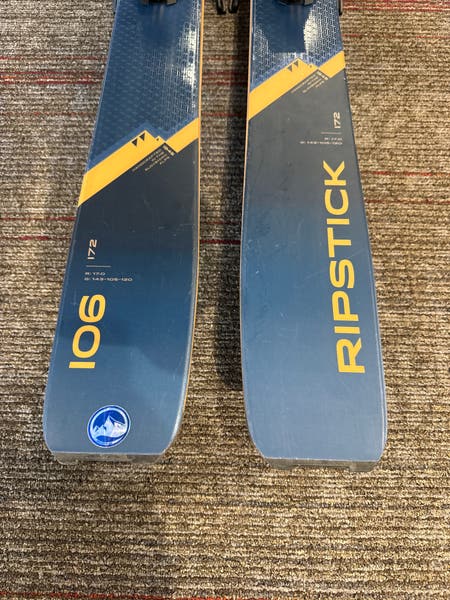 Elan Ripstick 106 172 cm Skis With Marker Griffon 13 Bindings