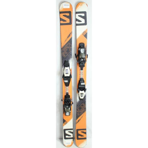 Salomon NFX Twin Tip Junior Skis with Bindings - 130 cm Used