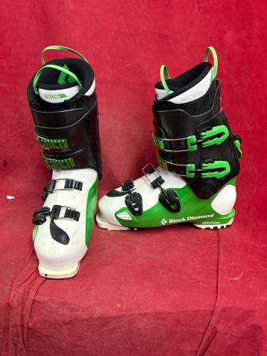 Ski Boots:  Black Diamond Factor Mx 130 ski boots
Size: 27.5
Boot Length: 317mm
Flex 130