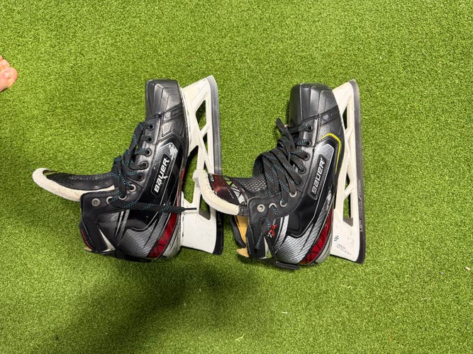 2019 Bauer Vapor 2X Pro Hockey Goalie Skates Regular Width 10.5 (Used)