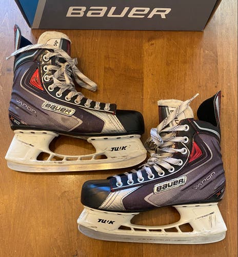 Bauer Vapor X50 Ice Hockey Skates Size 8.5D – Pre-Owned – Good Condition