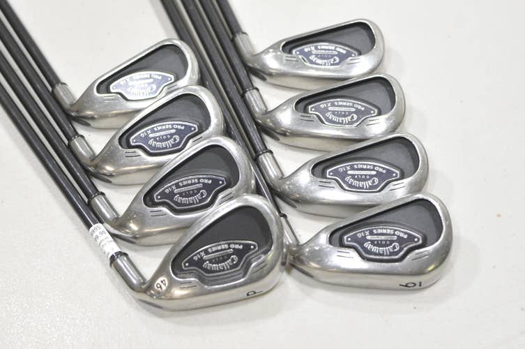 Callaway Steelhead X-16 Pro Series 3-PW Iron Set Regular Flex Graphite #226995