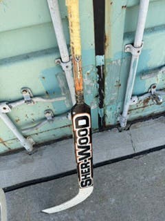Senior Sher-Wood 5030 Goalie Stick 25" Paddle (Used)