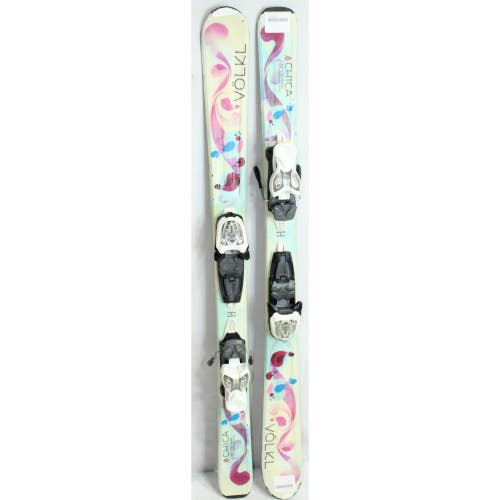 Volkl Chica Junior Skis with Bindings - 110 cm Used