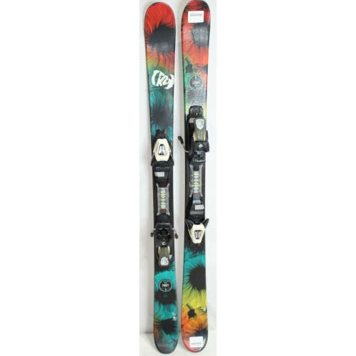 K2 Missy Twin Tip Kids Skis with Bindings - 129 cm Used