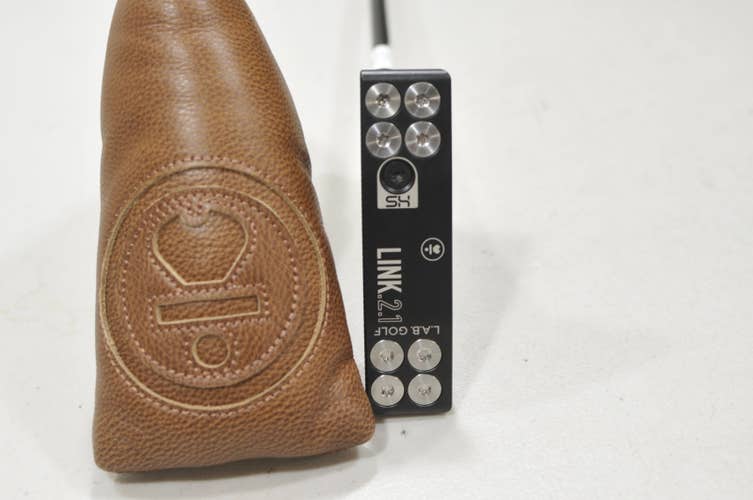 LAB Golf LINK 2.1 36.5" 71* Putter GEARS Graphite with Cover #227767