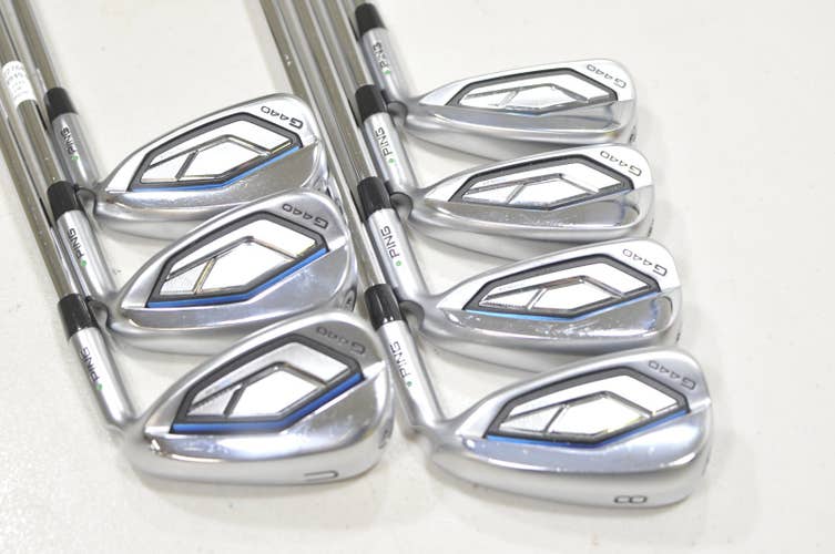 Ping G440 5-W,UW Iron Set Regular Flex Green Dot Right AWT 3.0 Steel #227683