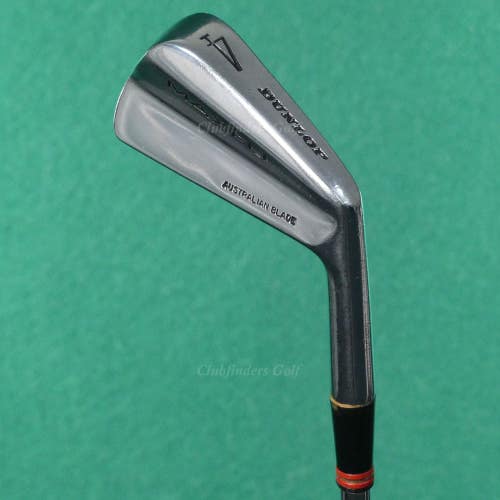 Dunlop Maxfli Australian Blade Single 4 Iron True Temper Stepped Steel Stiff