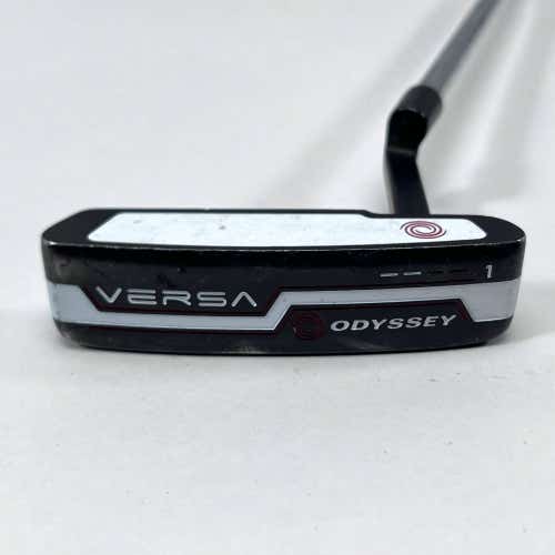 Odyssey Versa 1 Black White Black Putter 35" Mens RH