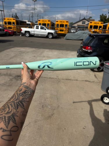 2026 Rawlings Icon Composite USSSA Certified Bat (-10) 21 oz 31" (Used)