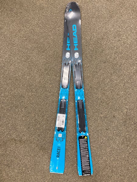 Kid's HEAD WC Rebels e-Race Team 120 cm Racing Skis With Bindings (New)