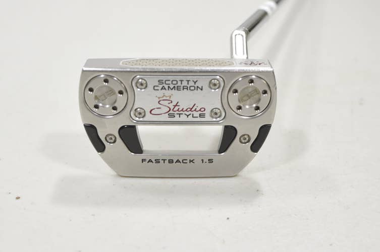 Titleist 2025 Scotty Cameron Studio Style Fastback 1.5 33" Putter Steel #227778
