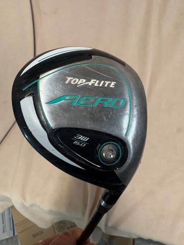 Women's Top Flite Aero Right Handed Fairway Wood Ladies Flex 3 Wood Graphite Shaft (Used)