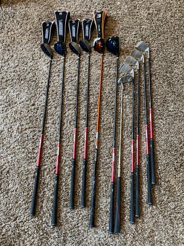 Men's Left Hand Clubs (Mixed Set) 11 Pieces (Used)