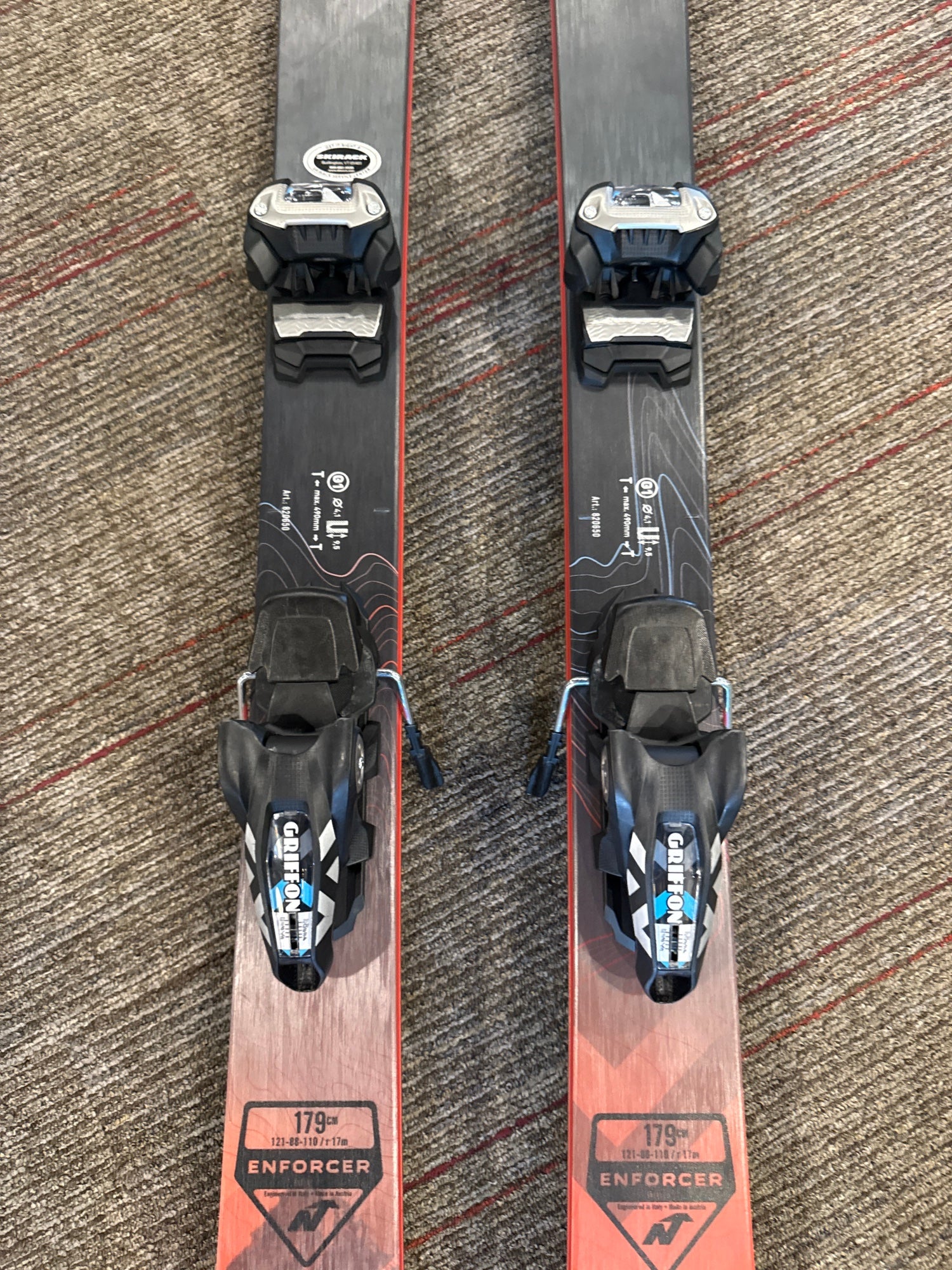 Nordica Enforcer 88 179 cm Skis With Marker Griffon 13 Bindings