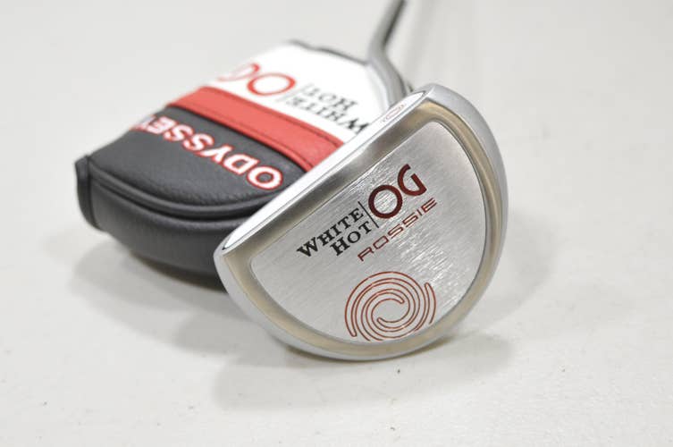 Odyssey White Hot OG Rossie DB 35" Putter Right Steel with Cover #227850
