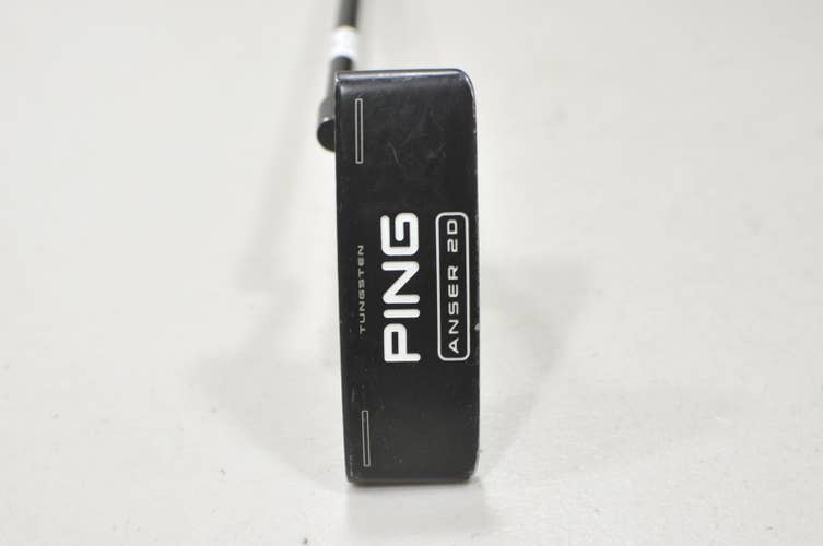 Ping Anser 2D 2023 35" Putter Black Dot Right Slight Arc Steel #227625