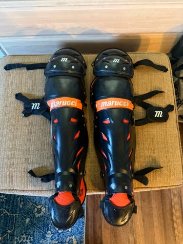 University of Miami hurricanes Marucci Catcher's Leg Guard (Used) baseball