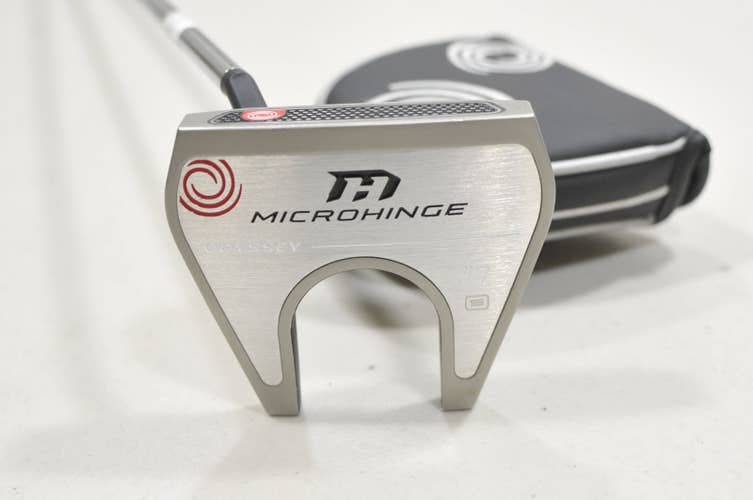 LEFT HANDED Odyssey Microhinge Seven #7 S 35" Putter Steel with Cover #227827