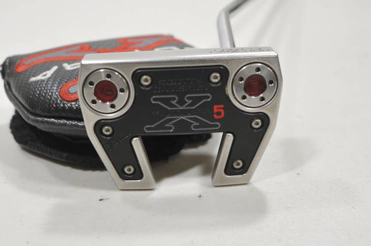 Titleist 2015 Scotty Cameron Futura X5 35" Putter RH Steel with Cover #227865
