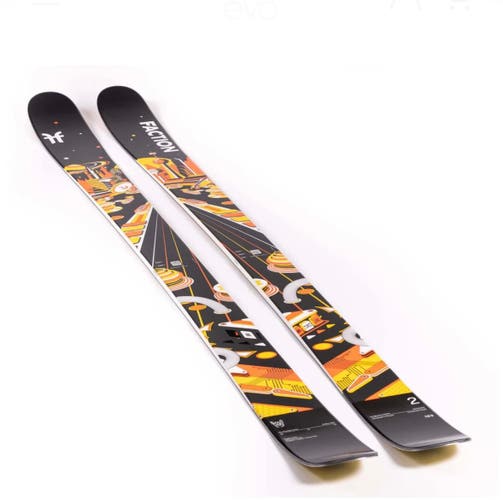 Unisex 2025 Faction Prodigy 2 165 cm Park Skis Without Bindings (New)
