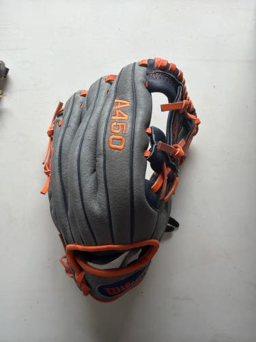 Gray Wilson A450 RH Infield Baseball Glove 11.5" (Used)