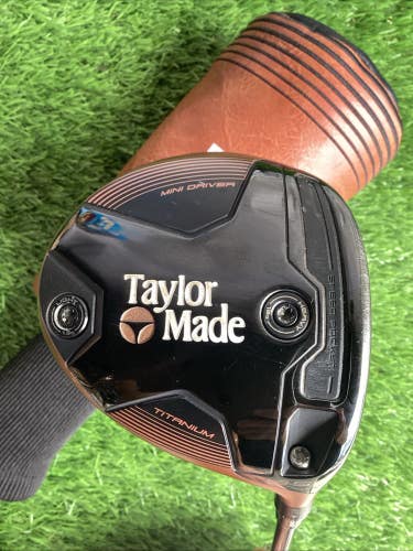 TaylorMade BRNR Copper Mini Driver 13.5* With M40X Stiff Graphite Shaft