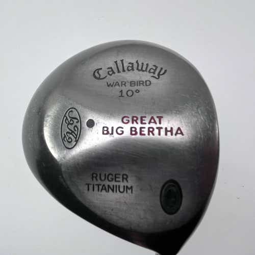 Callaway Big Bertha Warbird Driver 10* BB UL Regular Graphite Mens RH