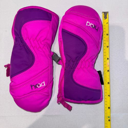 Pink XS Kids Unisex HEAD Gloves (Used)