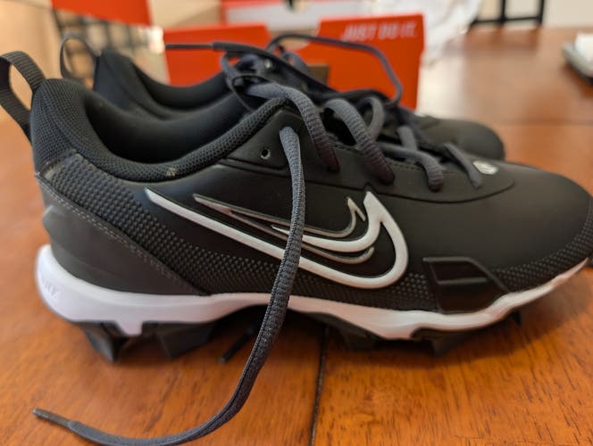 New Black Kid's 6Y (Big Kids / Youth) Nike Low Top Force Trout 9 Keystone Molded Cleats