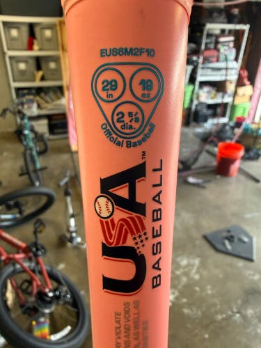 2025 Easton MAV2 Alloy USABat Certified Bat (-10) 19 oz 29" (Used)