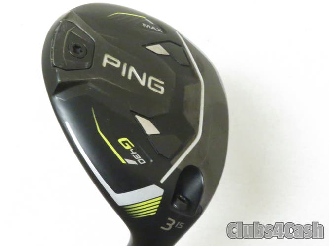 PING G430 Max Fairway 15 3 Wood TOUR 2.0 Chrome 75 Stiff Flex NO Cover