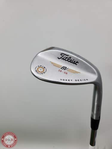 2009 TITLEIST VOKEY SPIN MILLED CHROME WEDGE 58*/08 WEDGEFLEX VOKEY 34.5" GOOD