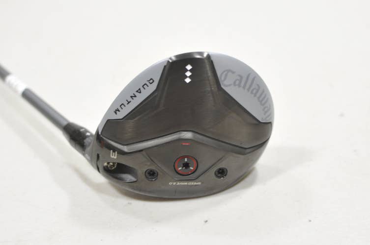 Callaway Quantum Triple Diamond 3-15* Fairway Wood Stiff Denali Graphite #228075