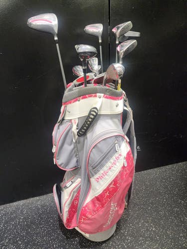 Used Slazenger PHILOSOPHY Womens Complete Set RH 12 Piece 11849-S000044723
